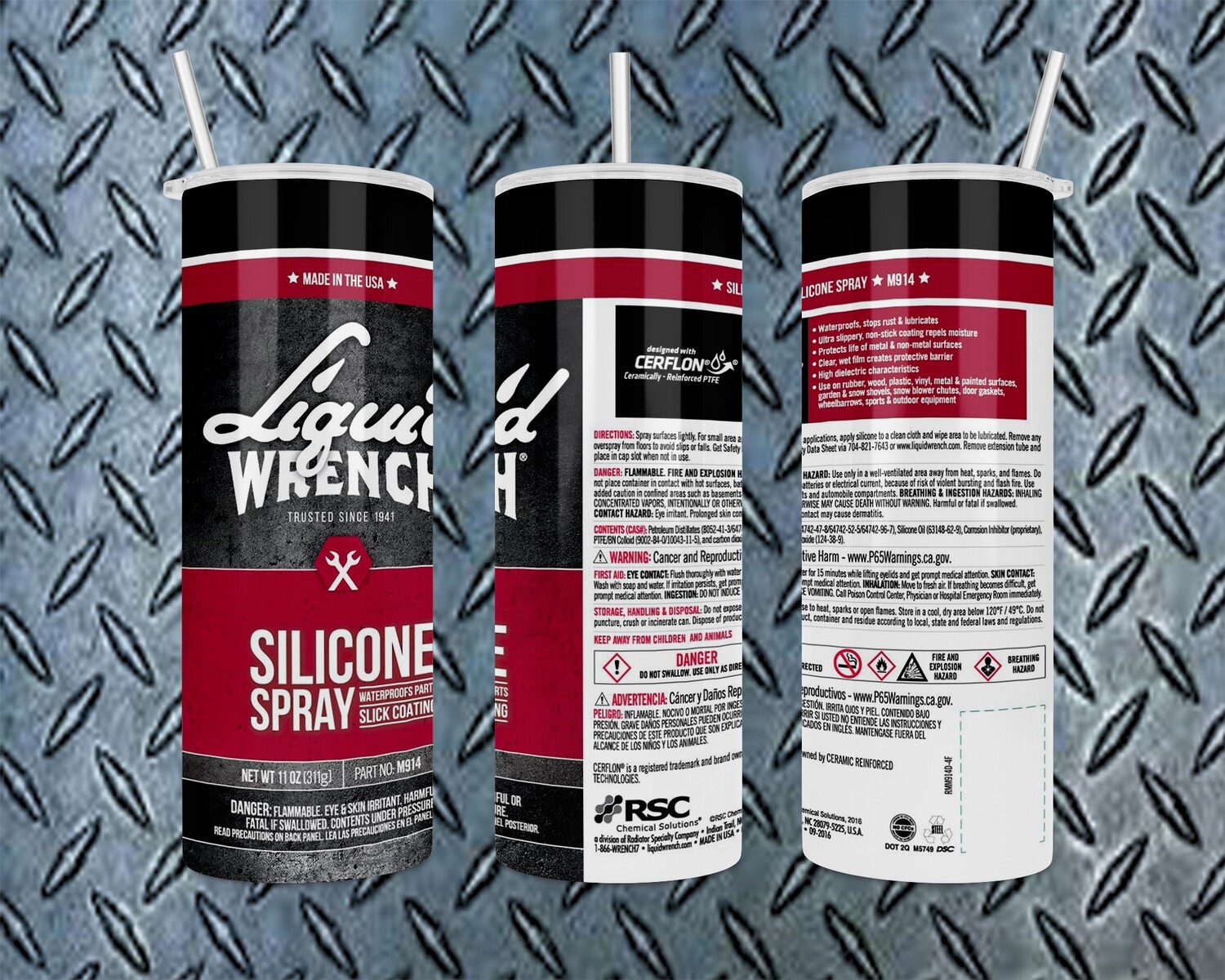Liquid Wrench Tumbler