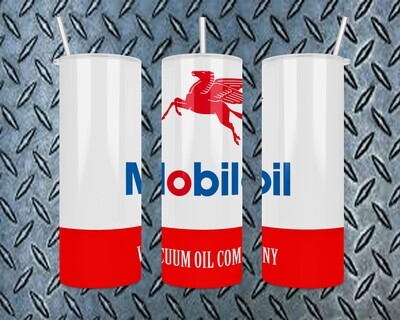 Mobil Oil Tumbler