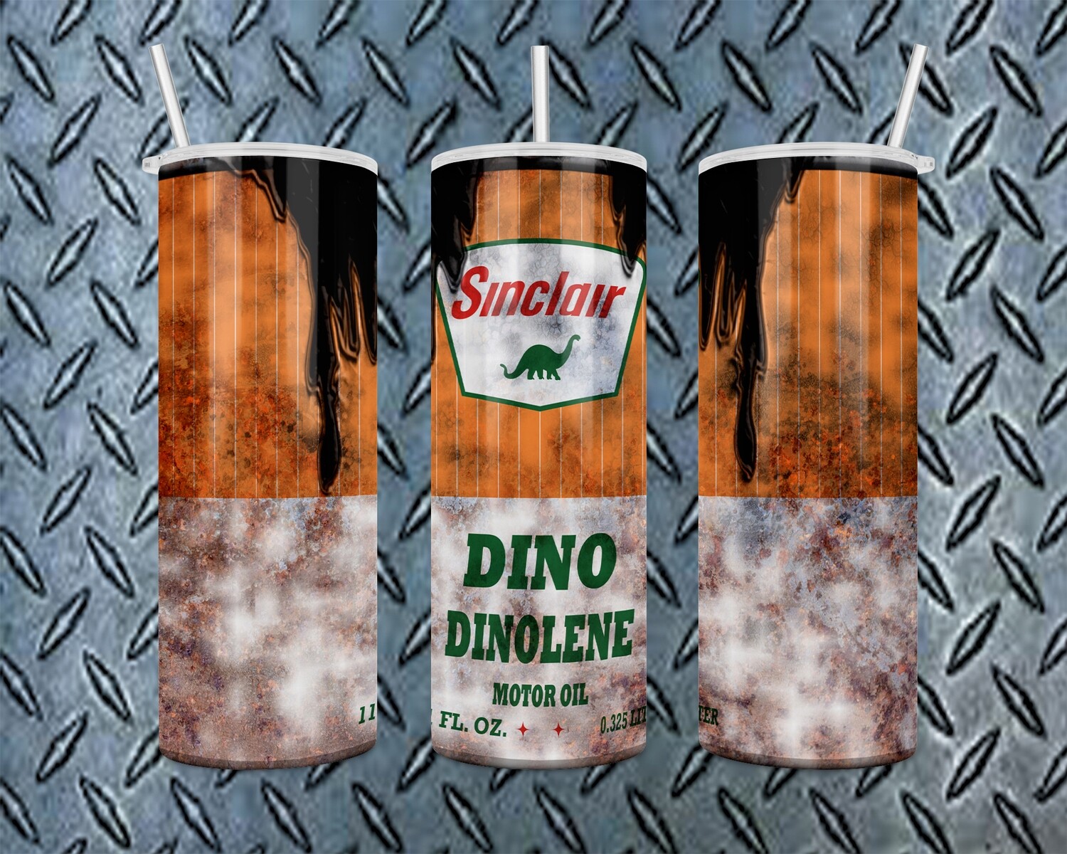 Sinclair Motor Oil Tumbler