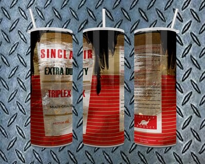 Sinclair Motor Oil Tumbler