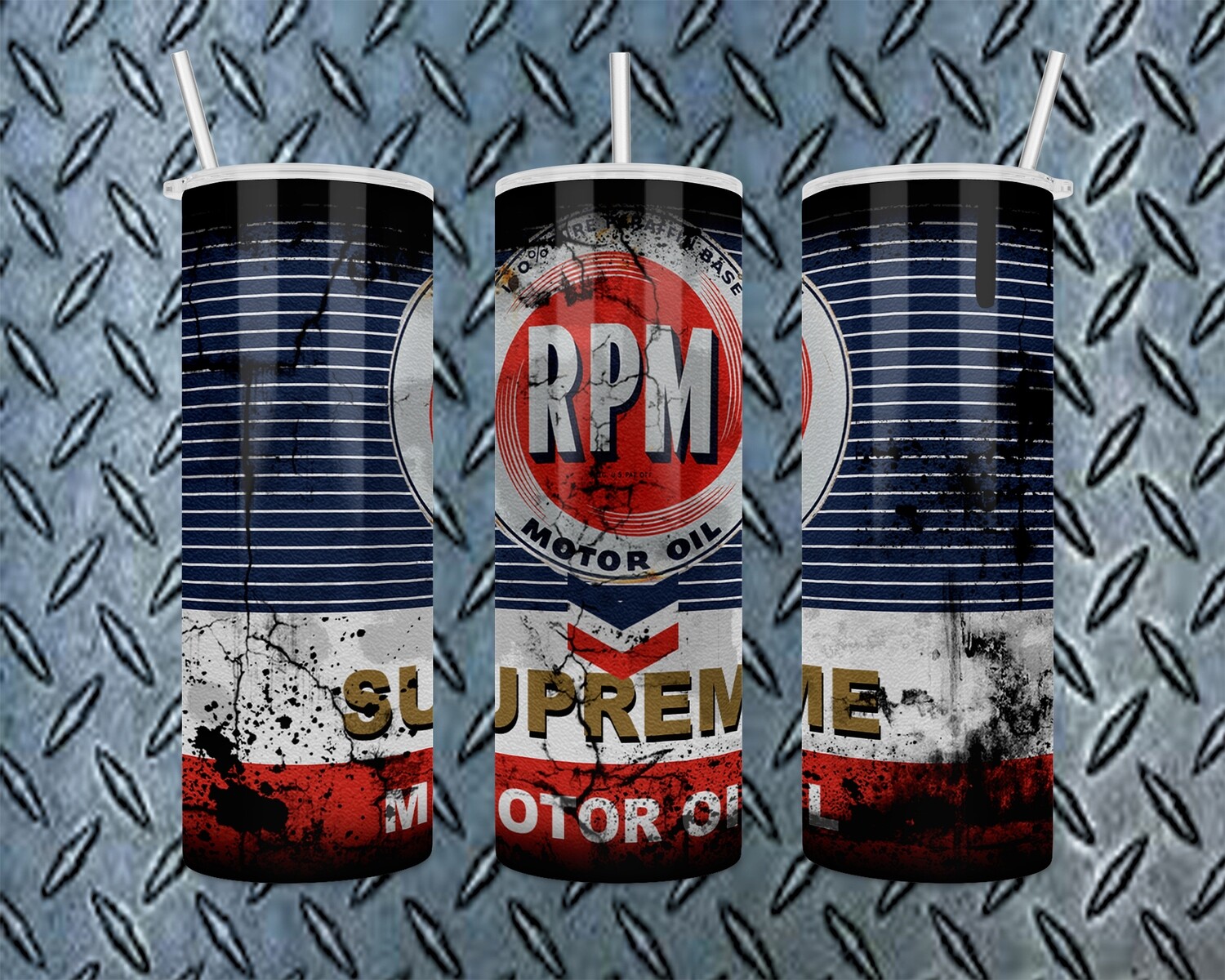 RPM Motor Oil Tumbler