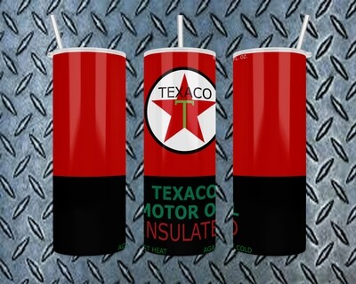 Texaco Motor Oil Tumbler