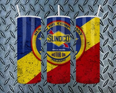 Sunoco Motor Oil Tumbler