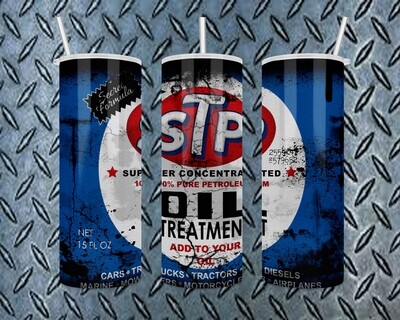 STP Oil Treatment Tumbler