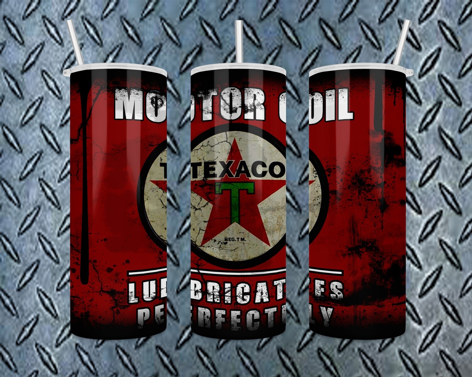 Texaco Motor Oil Tumbler