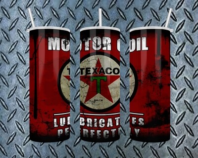 Texaco Motor Oil Tumbler