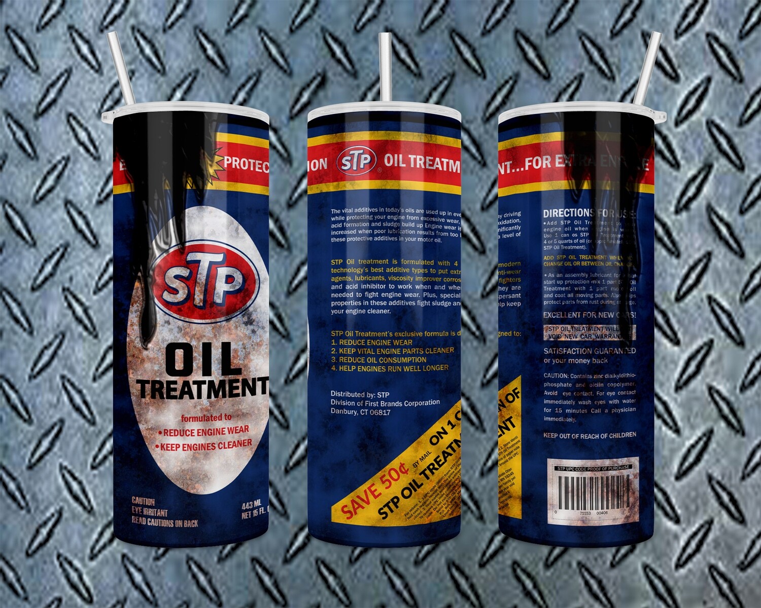 STP Oil Treatment Tumbler