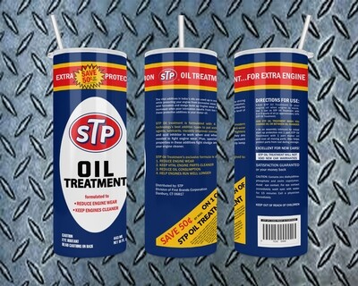 STP Oil Treatment Tumbler