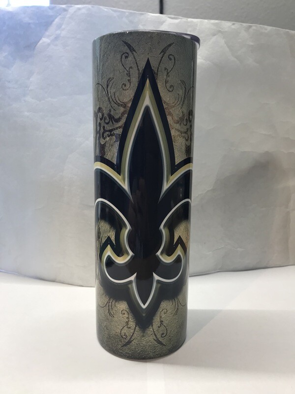 New Orleans Saints Football Tumbler