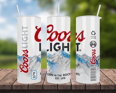 Coors Light Beer Tumbler