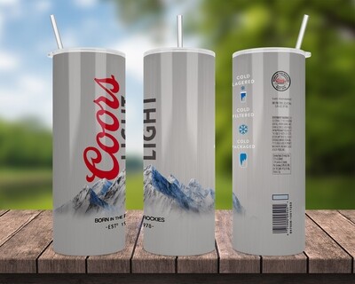 Coors Light Beer Tumbler