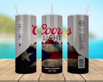 Coors Light Beer Tumbler