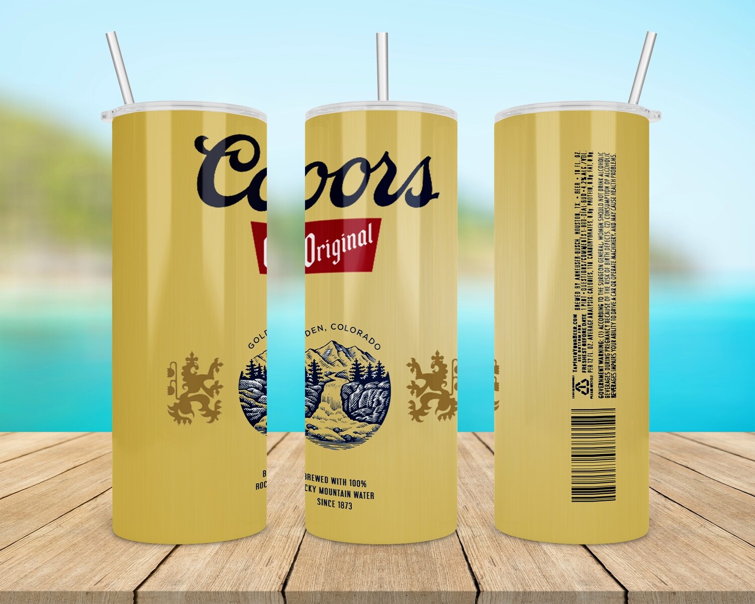 Coors Beer Tumbler