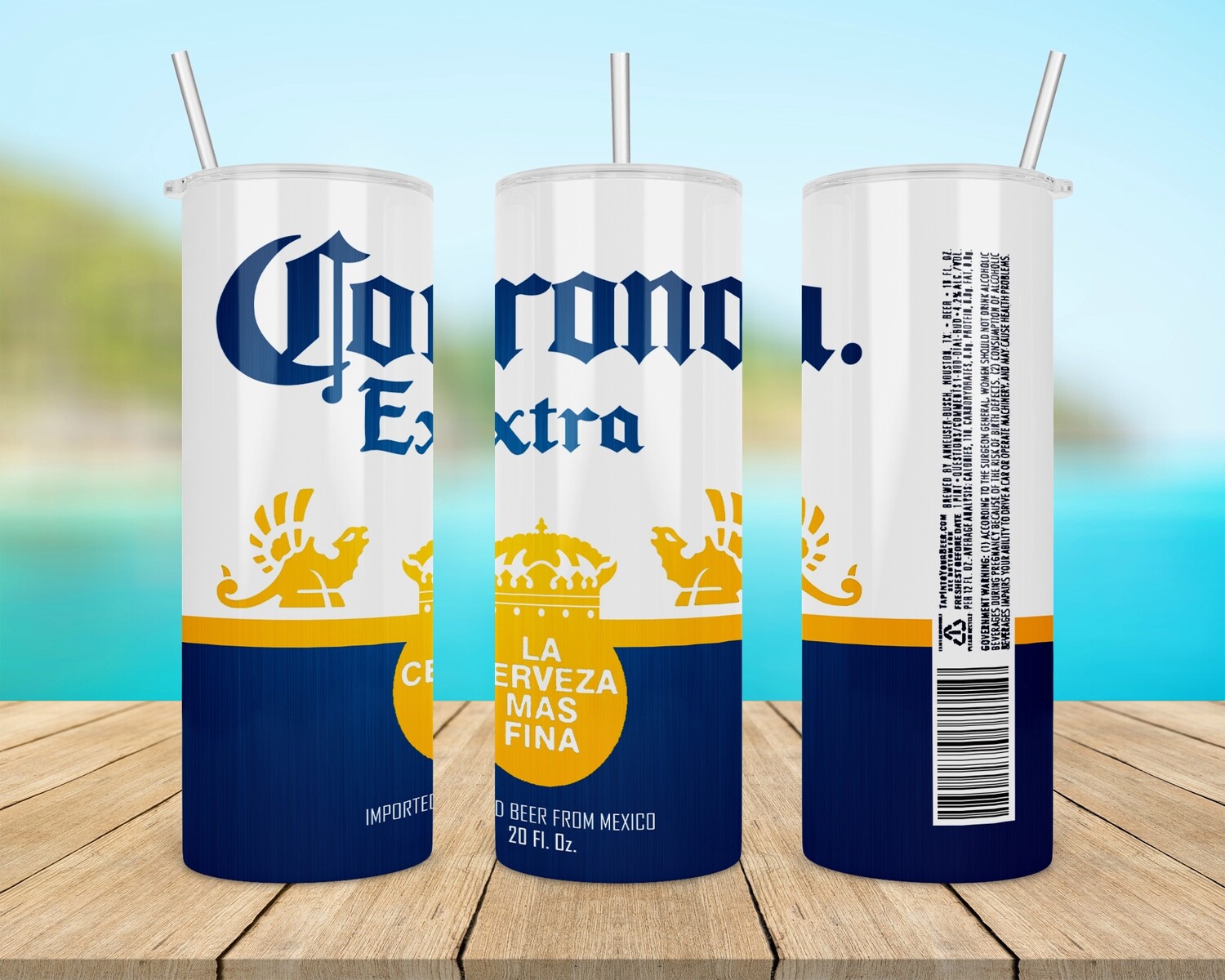 Corona Extra Beer Tumbler