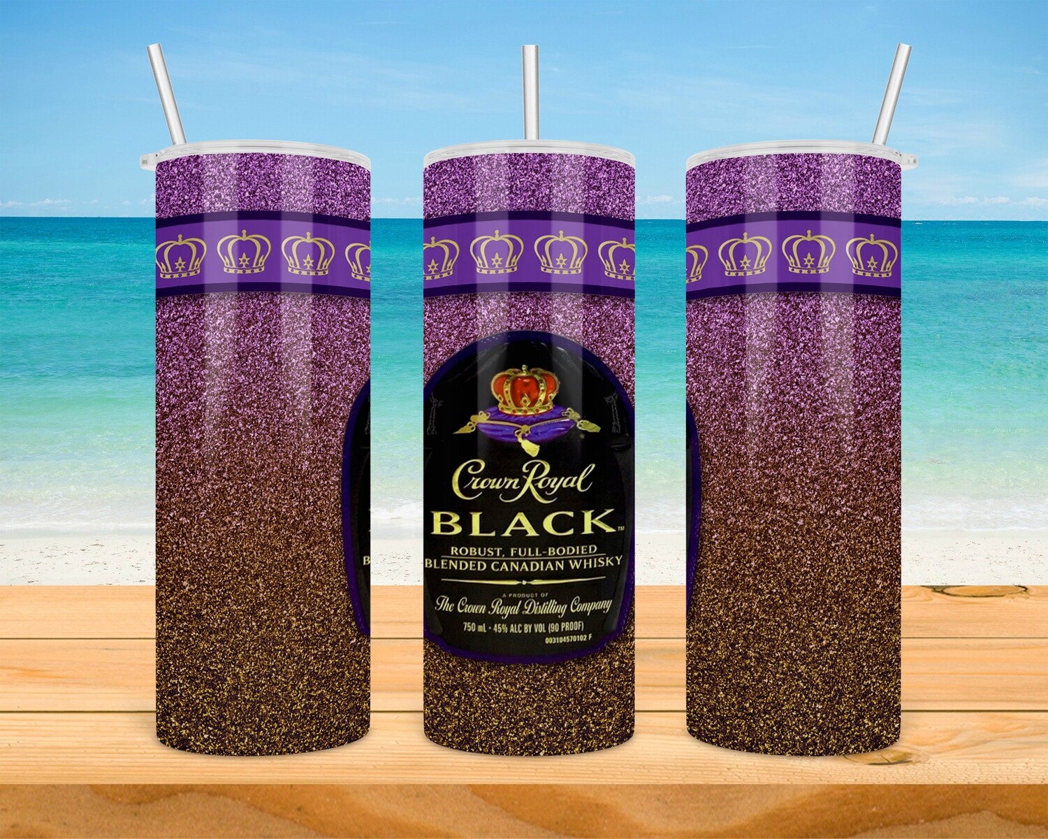 Crown Royal Black Tumbler