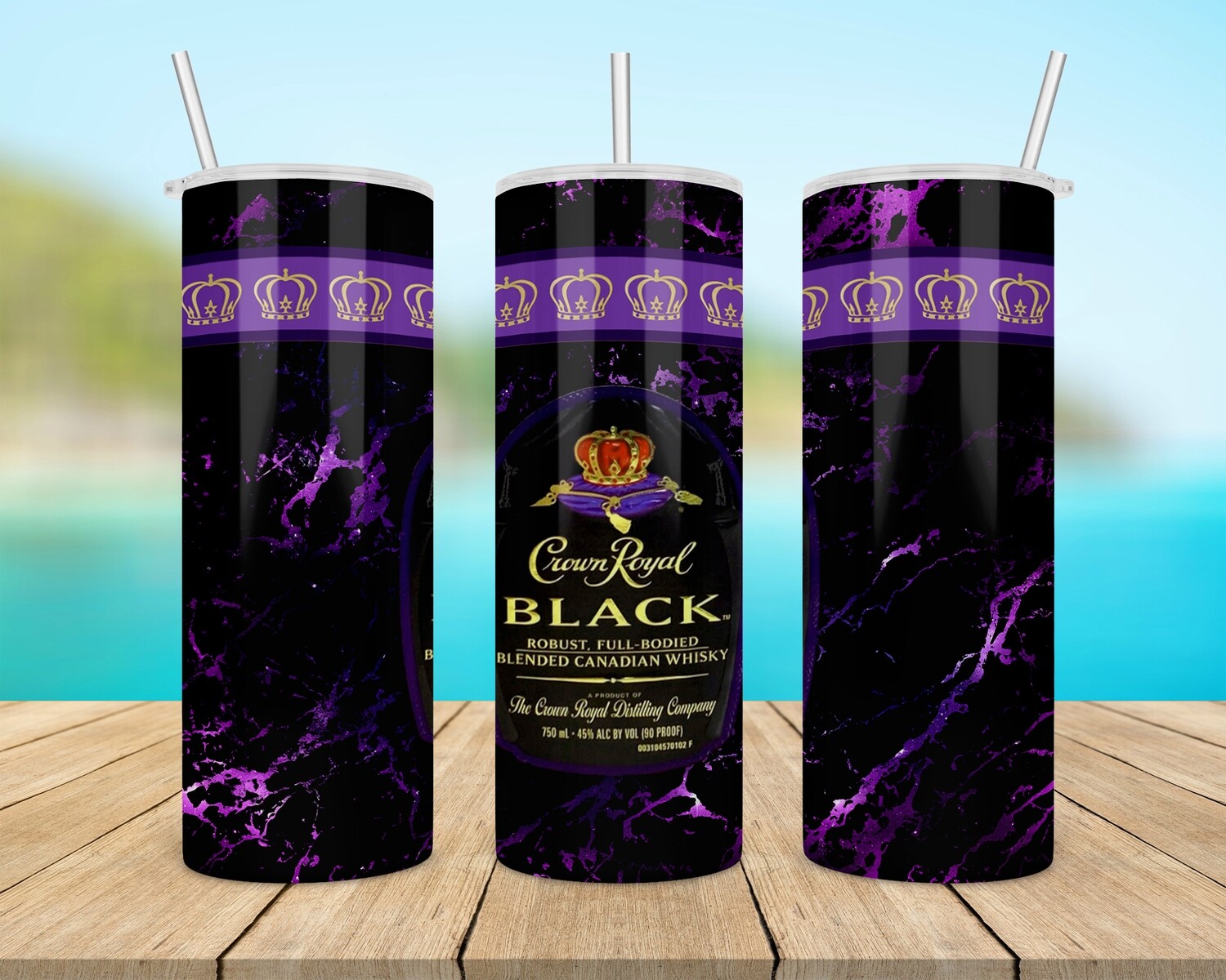 Crown Royal Black Tumbler