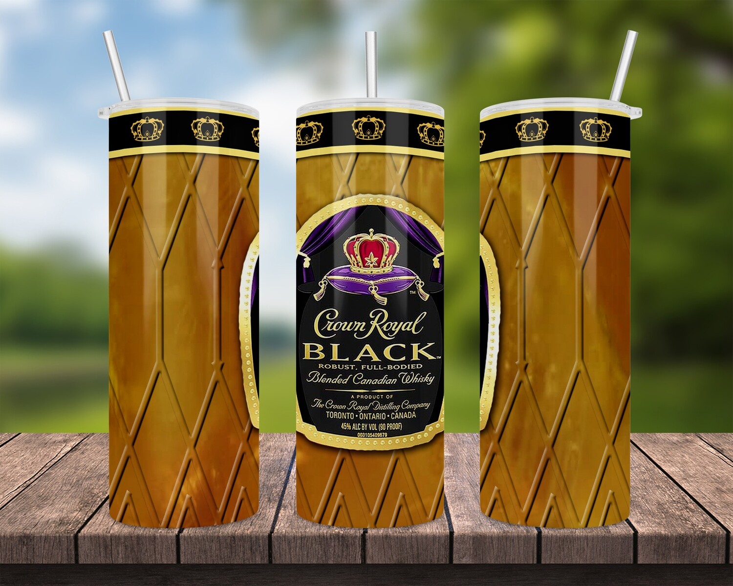 Crown Royal Black Tumbler