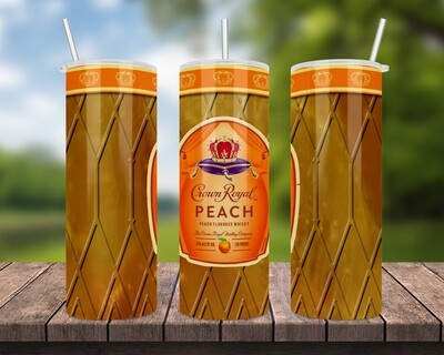 Crown Royal Peach Tumbler