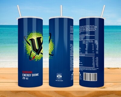 V Energy Blue Tumbler
