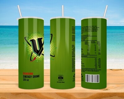 V Energy Green Tumbler