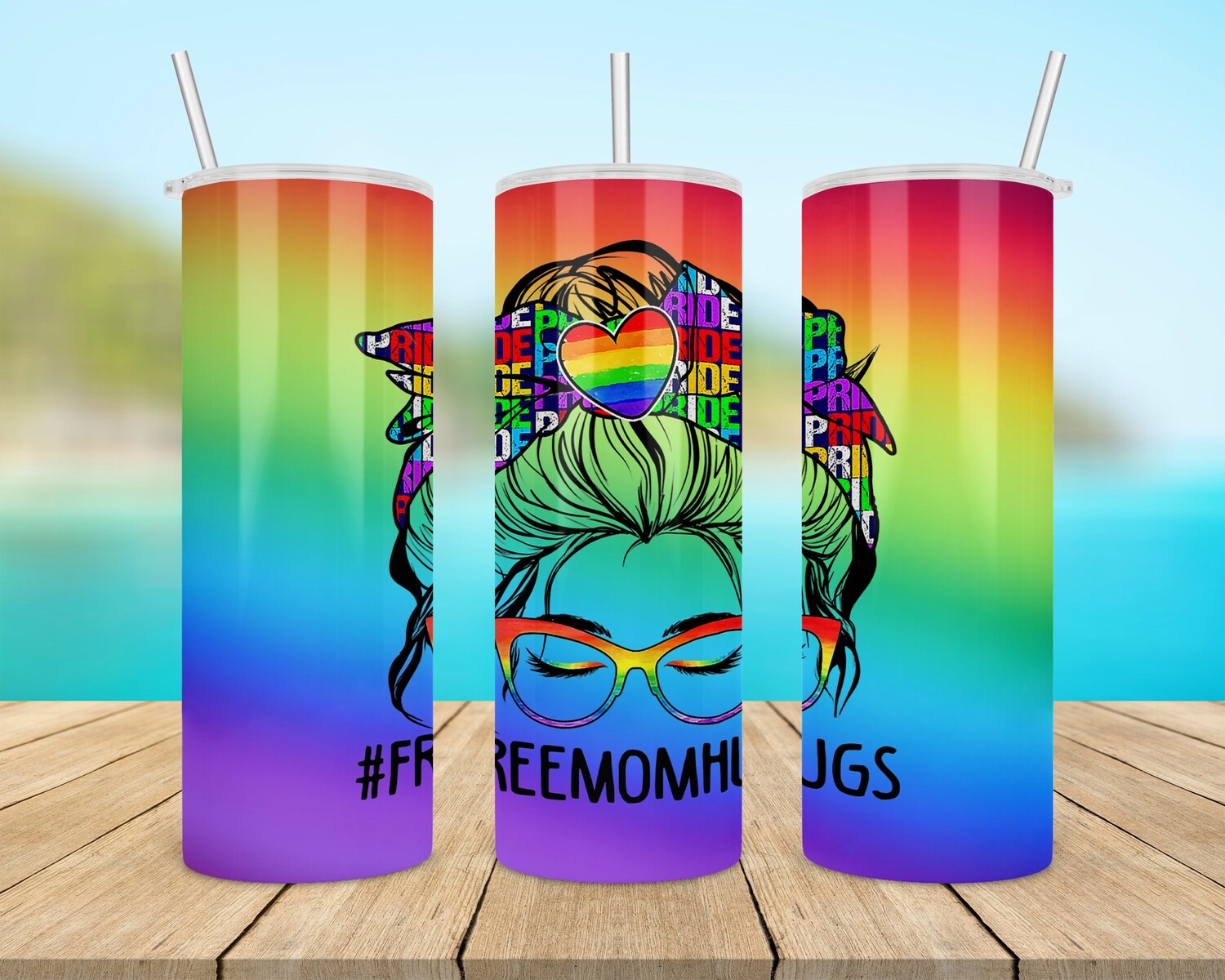 #FREEMOMHUGS Tumbler