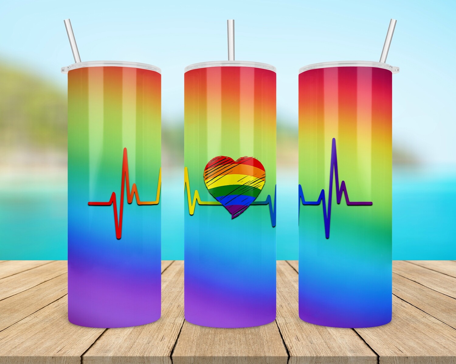 Heartbeat Tumbler