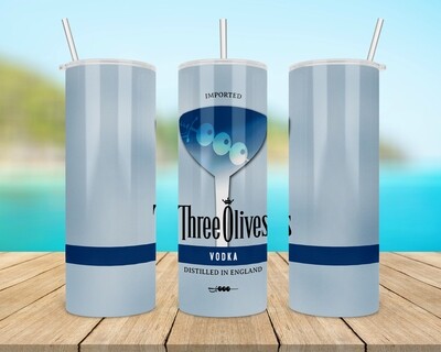 Three Olives Vodka Tumbler