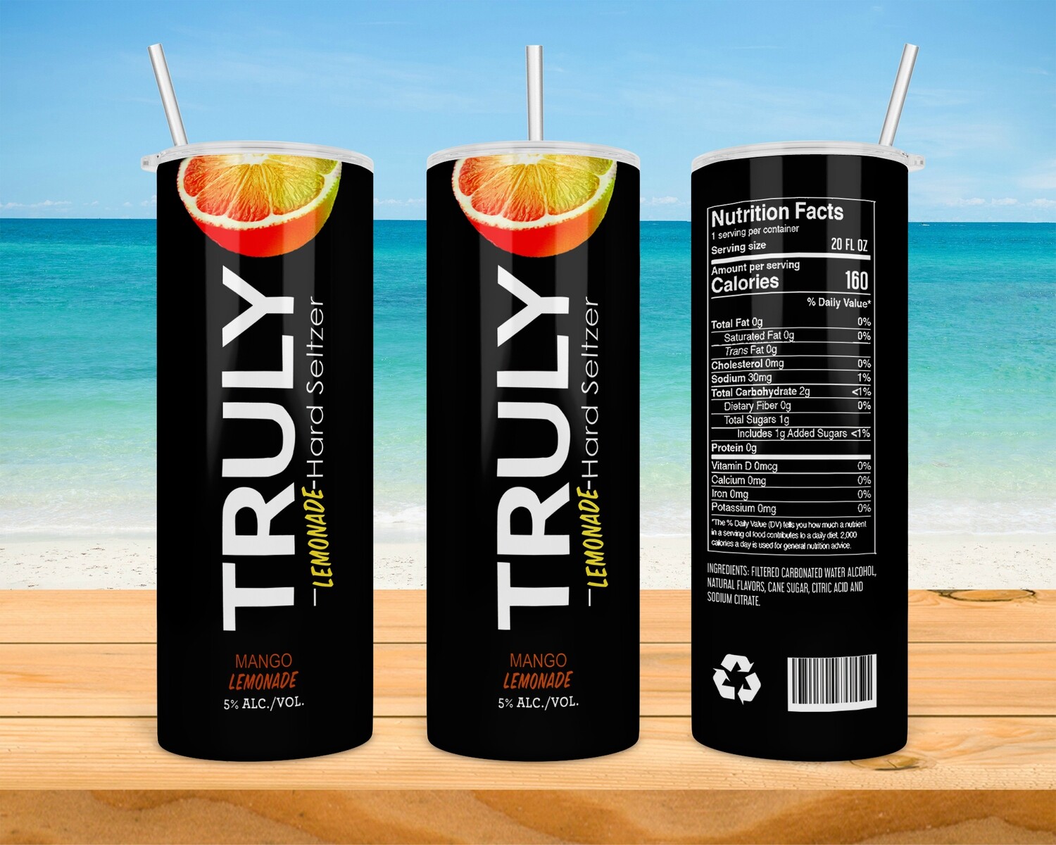 Truly Lemonade Tumbler
