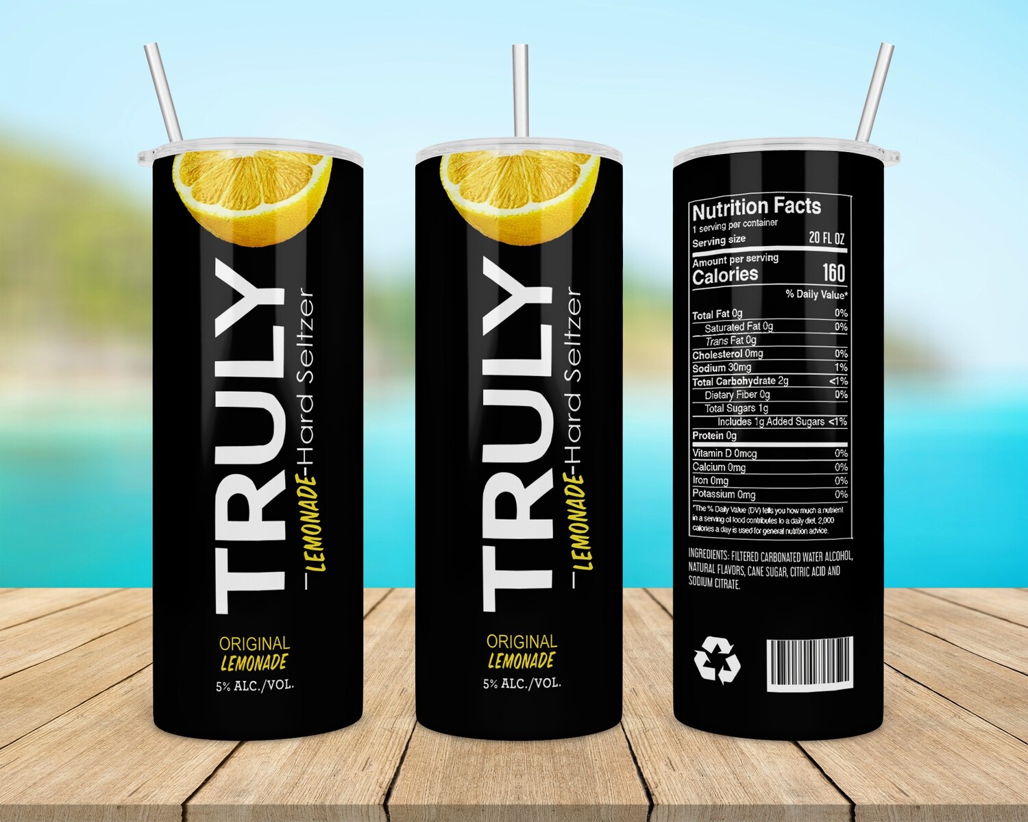 Truly Lemonade Tumbler
