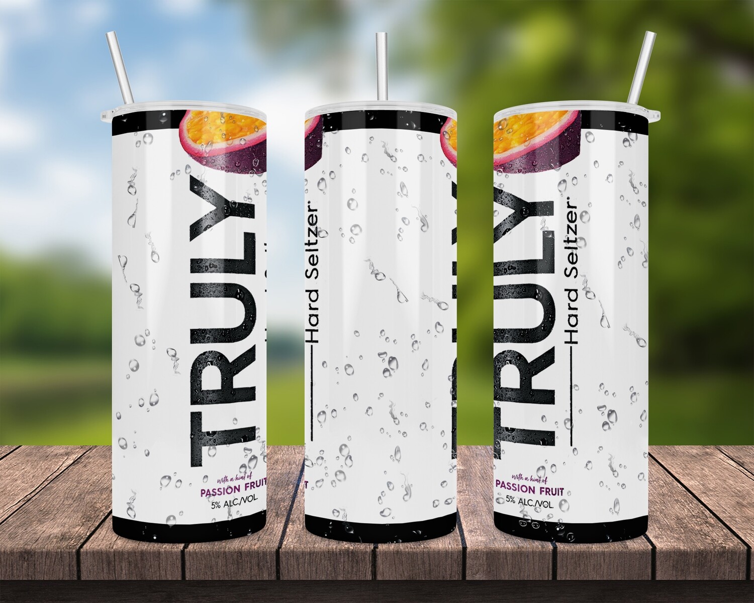 Truly Passion Fruit Drink Tumbler