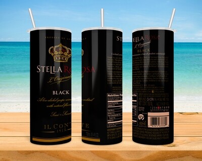 Stella Rosa Black Wine Tumbler