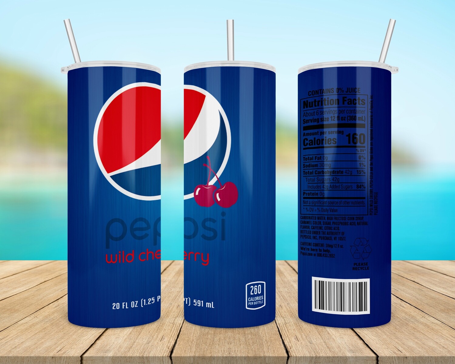 Pepsi Wild Cherry Tumbler