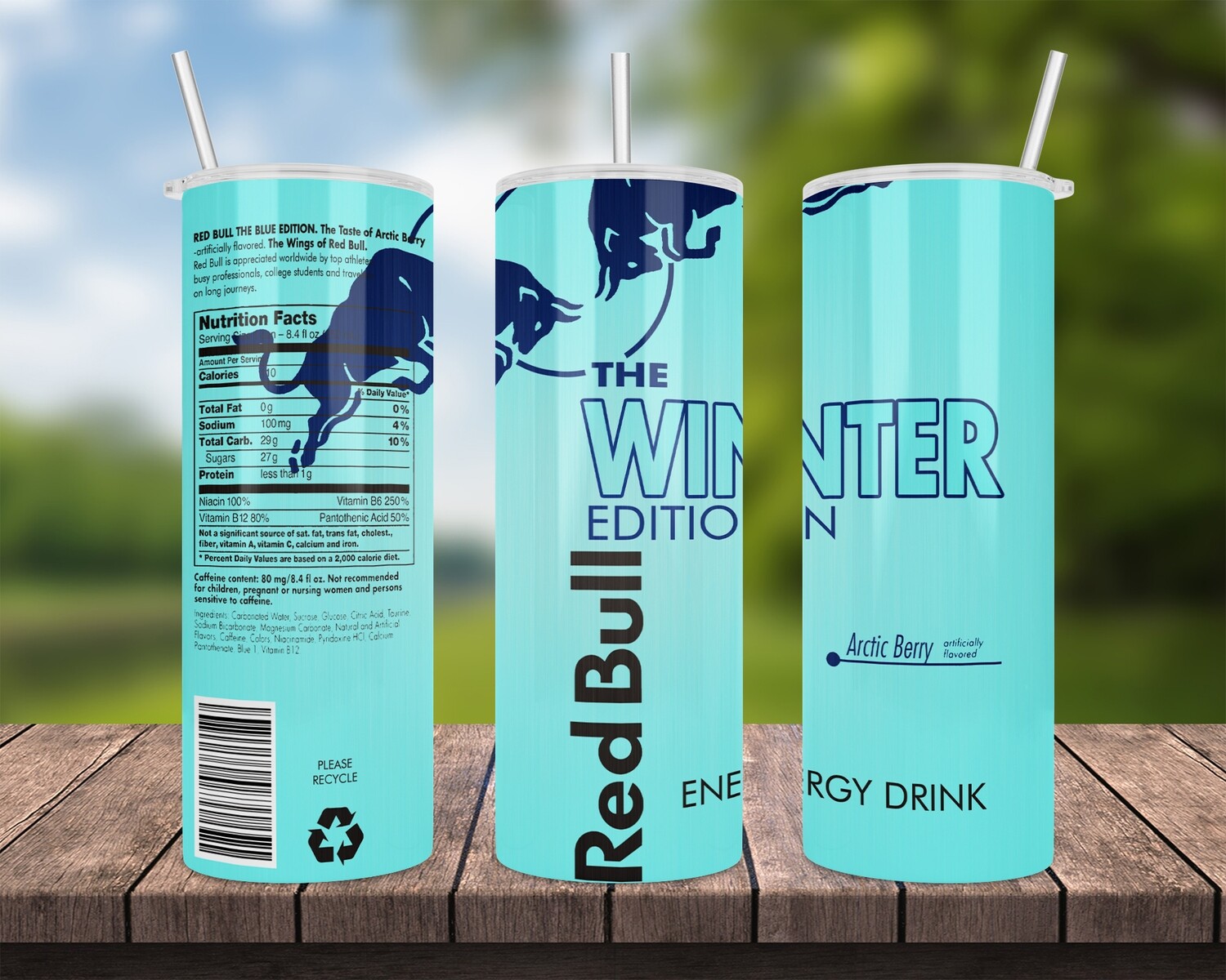 Red Bull Winter Energy Drink Tumbler