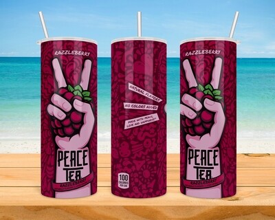 Peace Tea Razzle Berry Tumbler