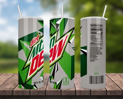 Mountain MTN Dew Diet Drink Tumbler