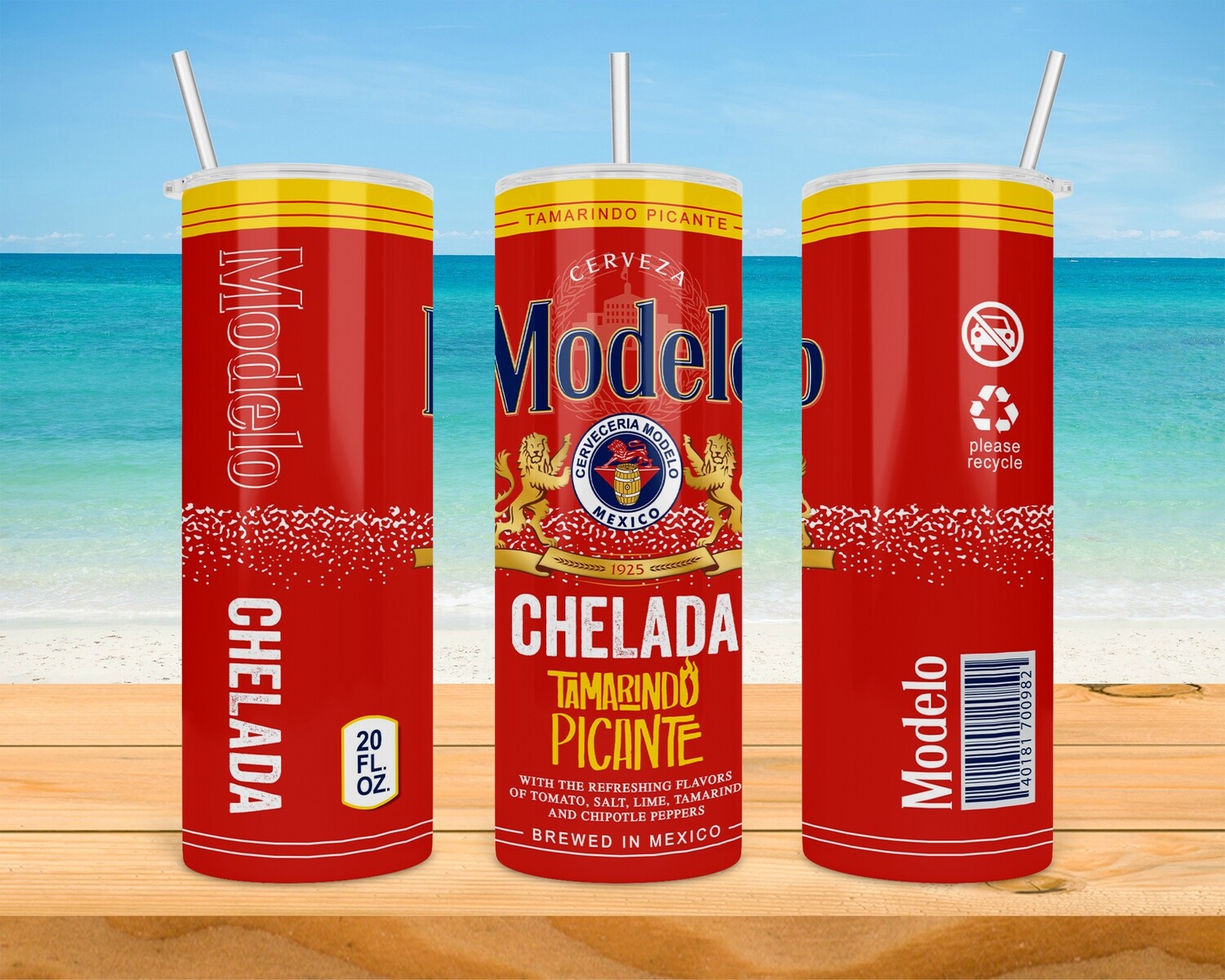 Modelo Chelada Beer Tumbler