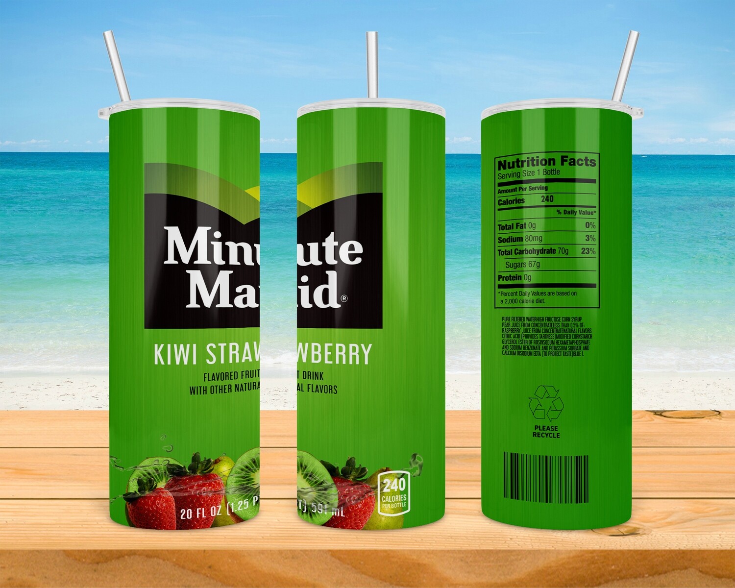 Minute Maid Kiwi Strawberry Tumbler