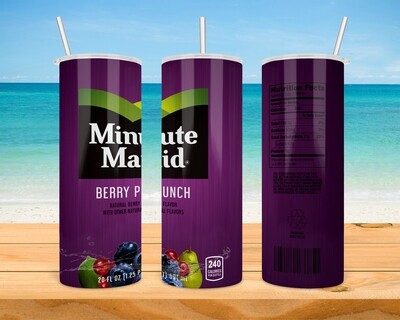 Minute Maid Berry Punch Tumbler
