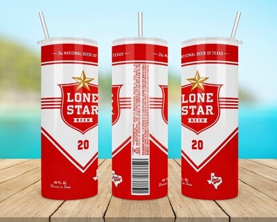Lone Star Beer Tumbler