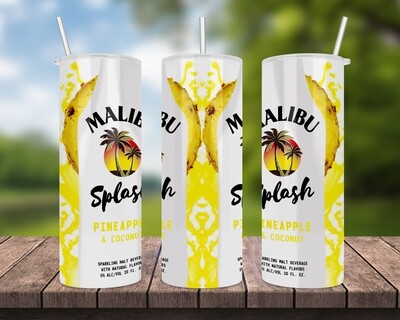 Malibu Splash Pineapple Tumbler