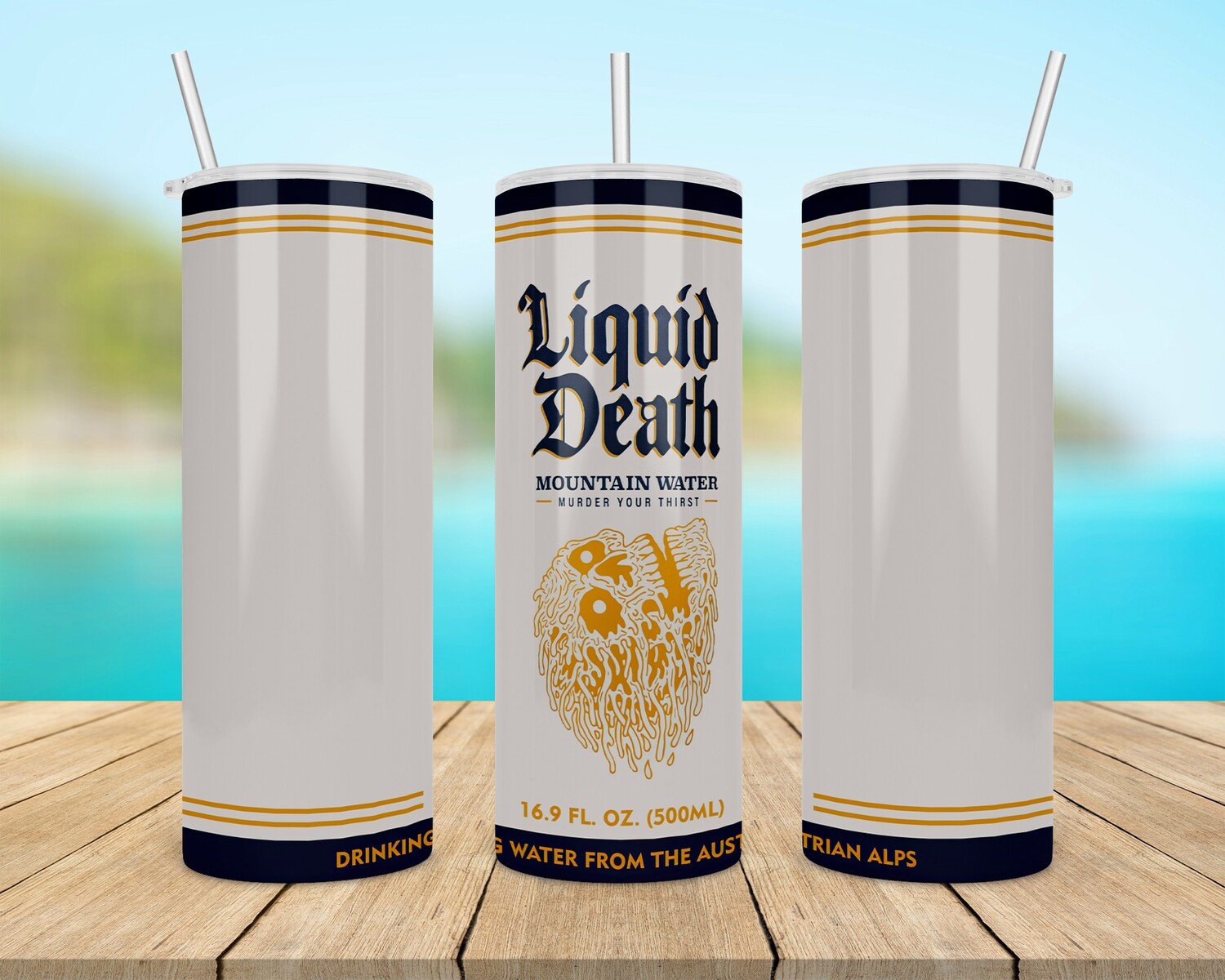 Liquid Death Tumbler
