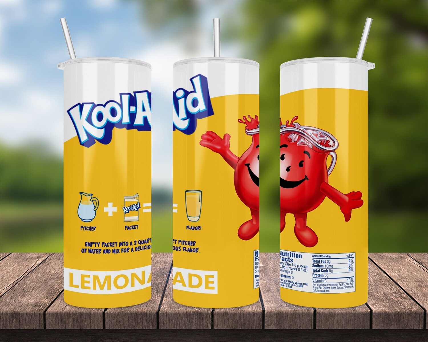 Cool-Aid Lemonade Tumbler
