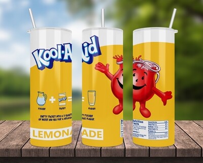 Cool-Aid Lemonade Tumbler