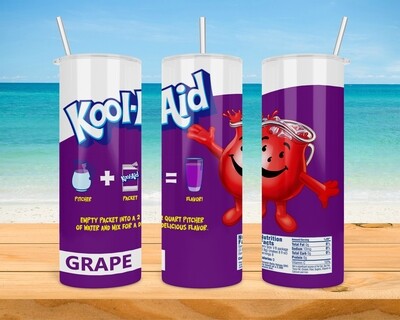Kool-Aid Grape Tumbler