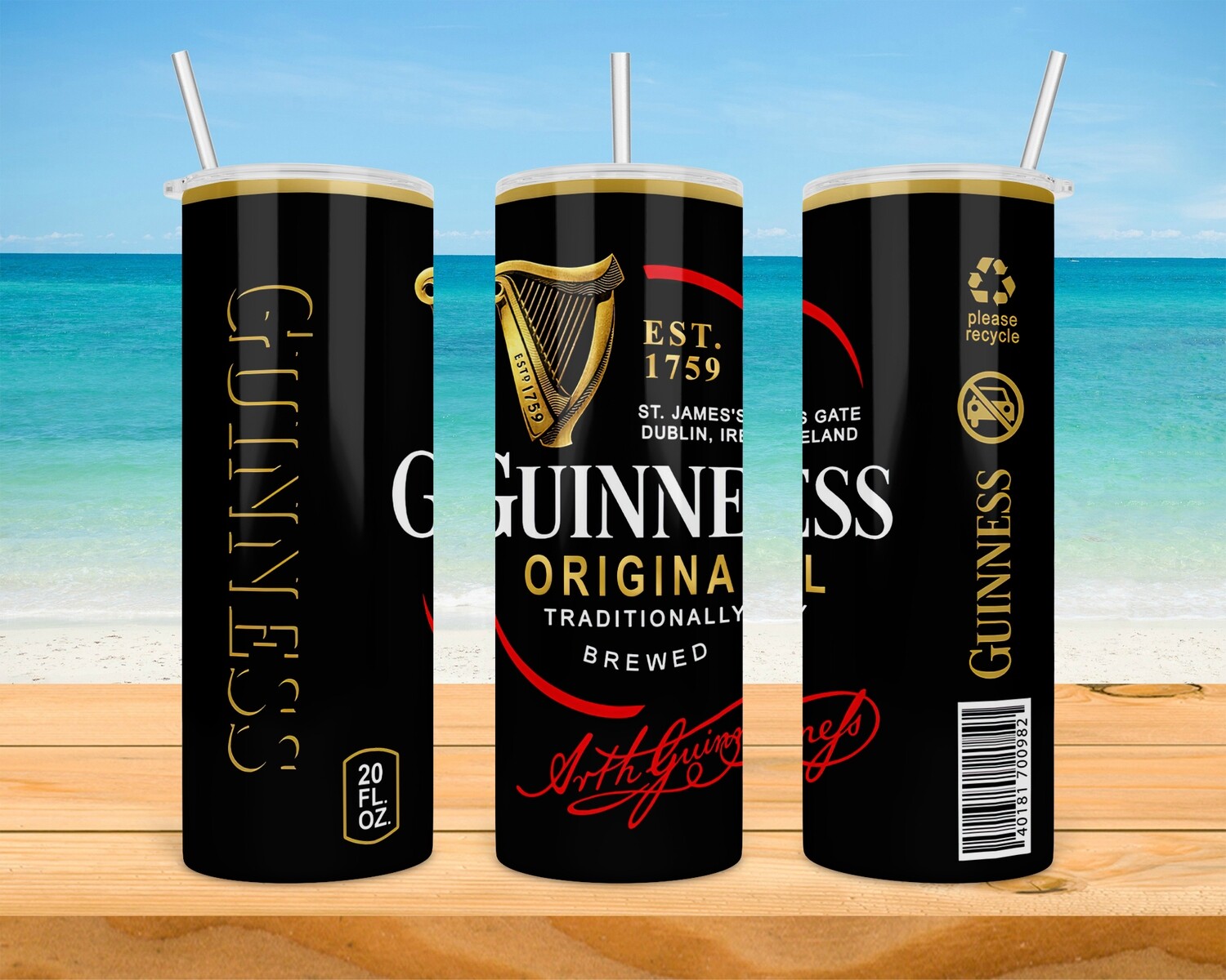Guinness Beer Tumbler