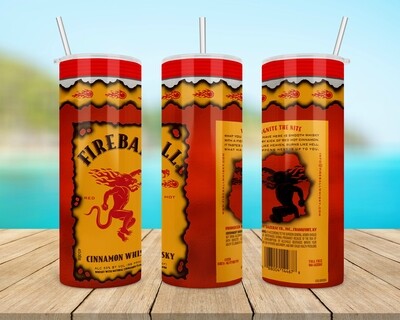 Fireball Whisky Drink Tumbler