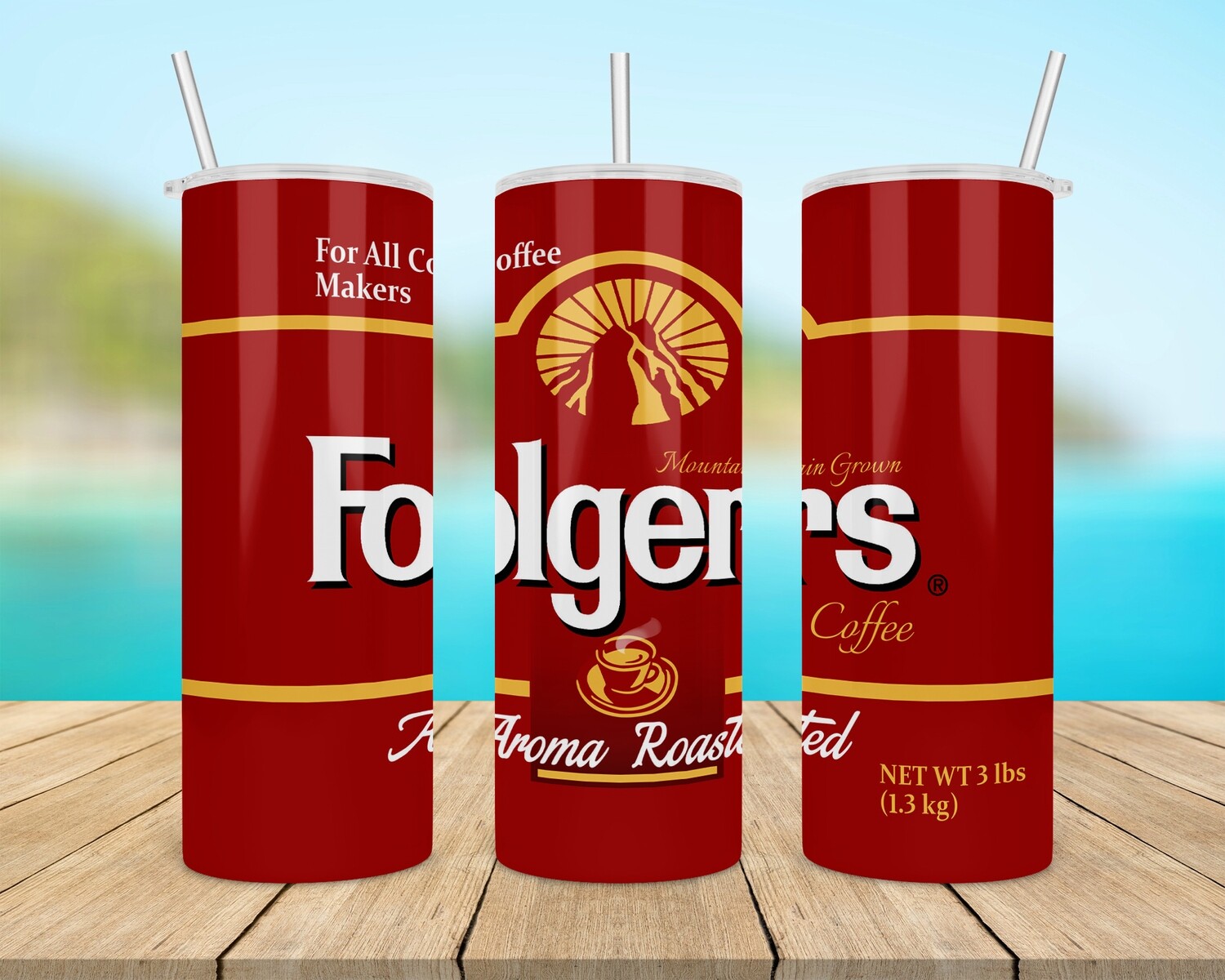 Folgers Coffee Tumbler