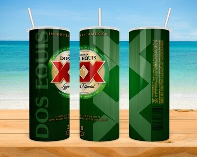Dos Equis XX Beer Tumbler