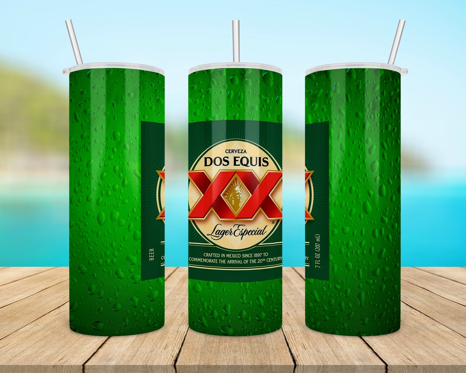 Dos Equis XX Beer Tumbler
