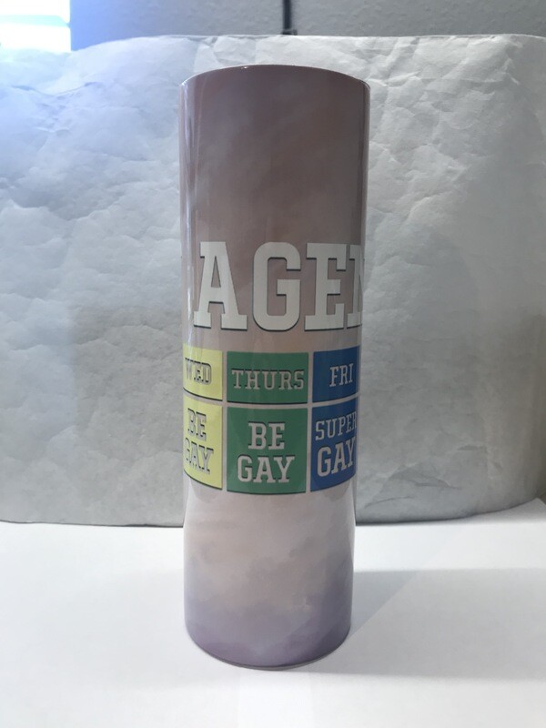 Gay Agenda Tumbler